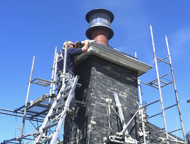 Sturdy chimney crown finished by Enfield Chimney Sweep in Enfield, CT