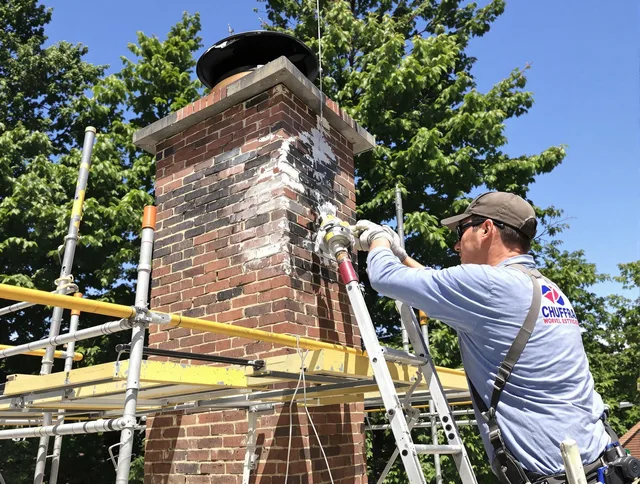 Structural chimney repair by Enfield Chimney Sweep in Enfield, CT
